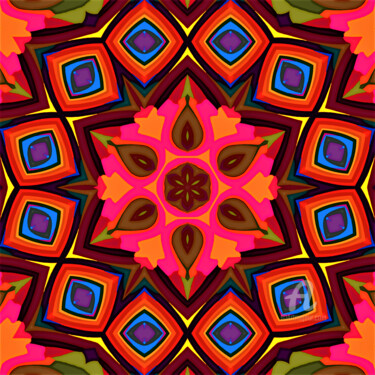 Digitale Kunst getiteld "L-99-17" door Lwazi 99 Art, Origineel Kunstwerk, 2D Digital Work