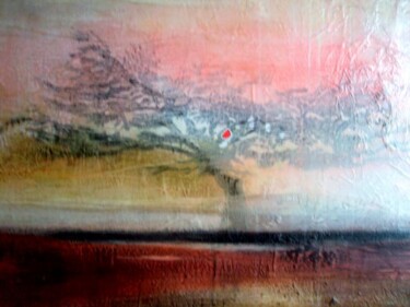 Peinture intitulée "Peau d'arbre. Détail" par Ly-Rose, Œuvre d'art originale