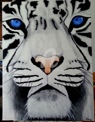 Tigre blanc illustration stock. Illustration du gucci - 269353420
