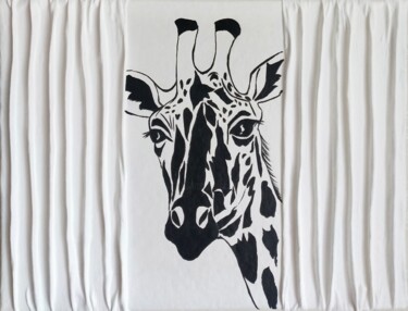 绘画 标题为“Giraffe” 由Lyubov Yugina, 原创艺术品, 丙烯