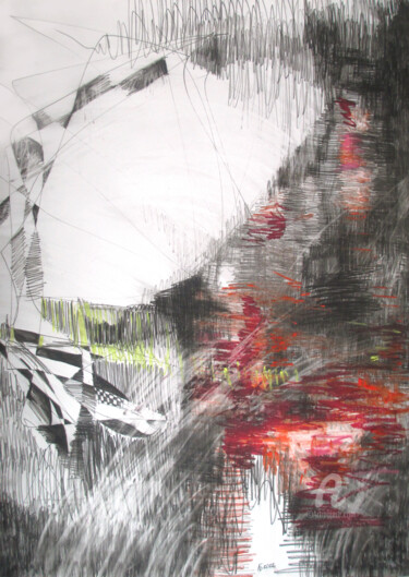 Рисунок под названием ""Wayfinding."" - Lyudmila Belenkina, Подлинное произведение искусства, Пастель