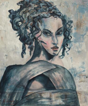 Peinture intitulée "Портрет Анны Милевс…" par M.Anna, Œuvre d'art originale, Huile