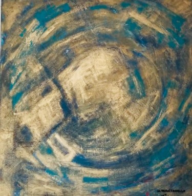 Peinture intitulée "Le Monde" par Mauro Jorge Trevisanello, Œuvre d'art originale, Bombe aérosol