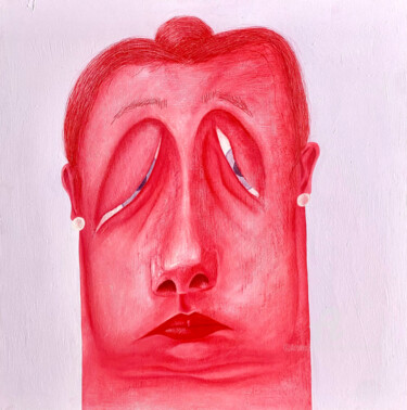"Self-Portrait" başlıklı Tablo Maaike Plugge tarafından, Orijinal sanat, Akrilik