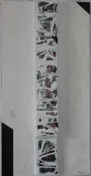 Painting titled "No.49" by Jan Pruski, Original Artwork, Acrylic