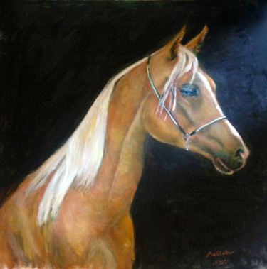 ""mon" cheval Palomi…" başlıklı Tablo Maclade tarafından, Orijinal sanat, Petrol