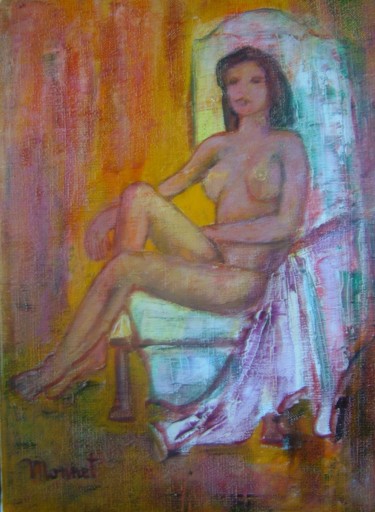 Peinture intitulée "celia5-f.jpg" par Madeleine Monnet, Œuvre d'art originale