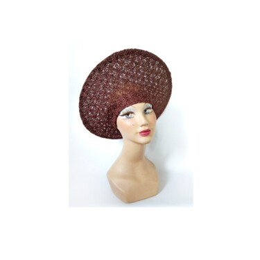 Design intitolato "Chapeau femme minim…" da Mademoiselle 3bis, Opera d'arte originale, Accessori