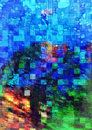 Digital Arts titled "Colors Fields pictu…" by Marcelle Delacité, Original Artwork, Ink