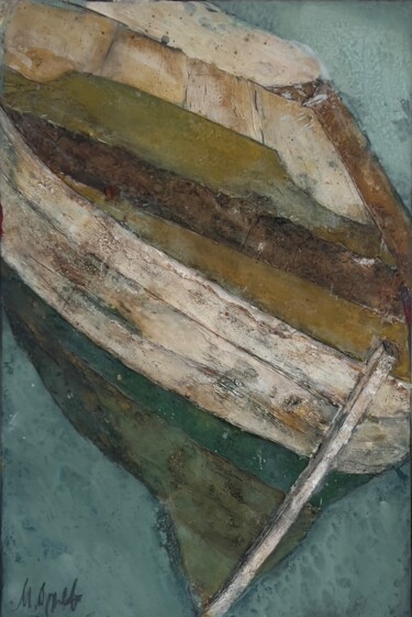 Pittura intitolato "Le Pelican II" da Magdalena Oppelt, Opera d'arte originale, Acrilico