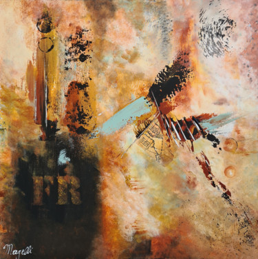 Peinture intitulée "Nabim" par Magelli, Œuvre d'art originale, Acrylique Monté sur Châssis en bois