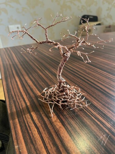 Sculpture titled "tree of life" by Mahammad Ismayilzadah, Original Artwork, Wire