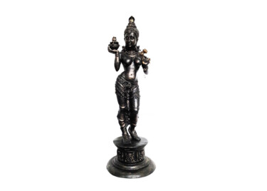 Sculpture titled "A Goddess" by Mahesh Chathuranga Ekanayake, Original Artwork, Resin