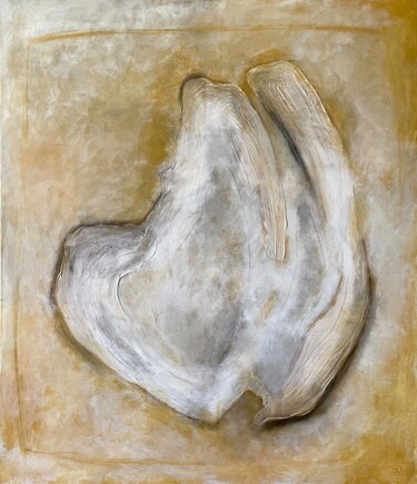 Malerei mit dem Titel "Akt- Wykluwanie toż…" von Malina Wieczorek, Original-Kunstwerk, Acryl