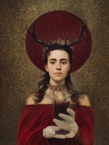 Fotografia intitolato "Lady Betty" da Malú Matteo, Opera d'arte originale, Fotografia manipolata