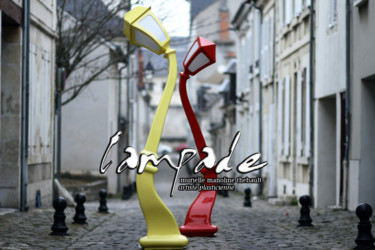 Sculpture intitulée "Dream's Lampade" par Manoline Thebault, Œuvre d'art originale, Résine