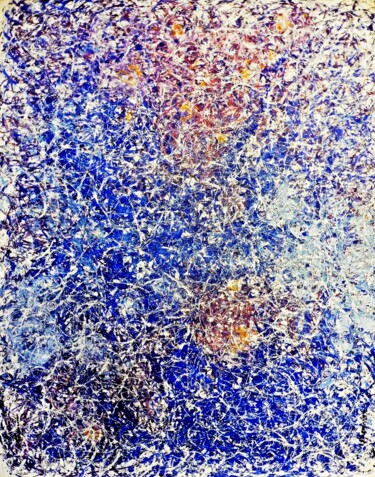 Картина под названием "Nebulosa" - Maqueda, Подлинное произведение искусства, Акрил