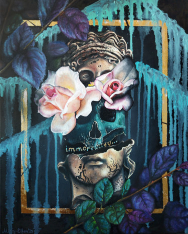 Pintura titulada "Immortality" por Mariam Mary Ellen, Obra de arte original, Oleo