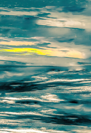Digitale Kunst getiteld "Море и солнце" door Marat Marat Kausarov Kausarov, Origineel Kunstwerk, 2D Digital Work