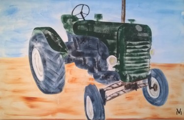 Painting titled "Steyr" by Marc, Original Artwork, Acrylic