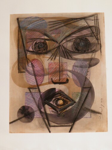 Σχέδιο με τίτλο "Untitled N°705" από Marc Bulyss, Αυθεντικά έργα τέχνης, Μελάνι