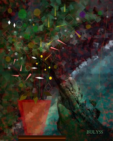 Digital Arts titled "Cubism Power" by Marc Bulyss, Original Artwork, Digital Painting