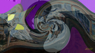 Arte digital titulada "Spiral of Live" por Marc Bulyss, Obra de arte original, Pintura Digital