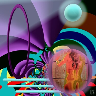 Digital Arts titled "Lenas's Sidereal Tr…" by Marc Bulyss, Original Artwork, 3D Modeling