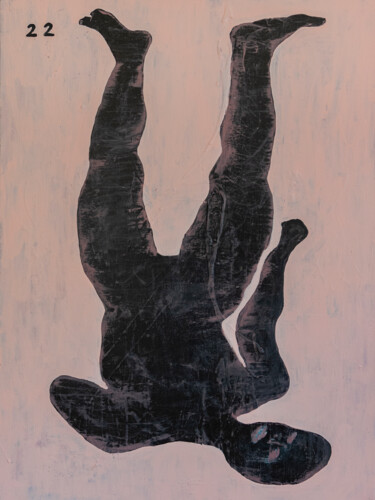 Картина под названием ""notre solitude (jo…" - Marc E. Des Rosiers, Подлинное произведение искусства, Акрил Установлен на Де…