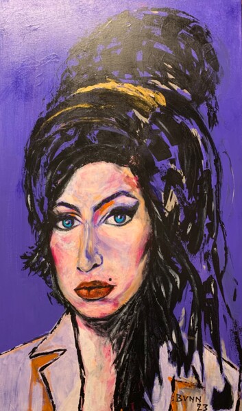 Malarstwo zatytułowany „My Amy” autorstwa Marcia Bunn, Oryginalna praca, Akryl