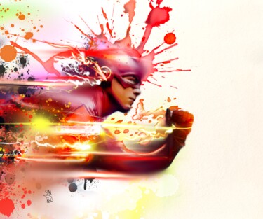 Digital Arts titled "Flash" by Marco Scali, Original Artwork, Digital Painting