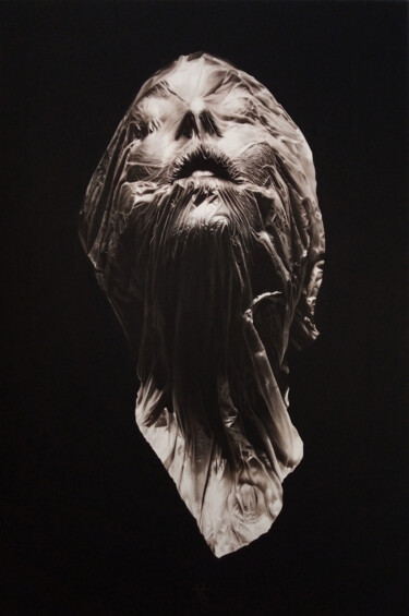 Dibujo titulada "CRISALIDE" por Marco Tidu, Obra de arte original, Carbón