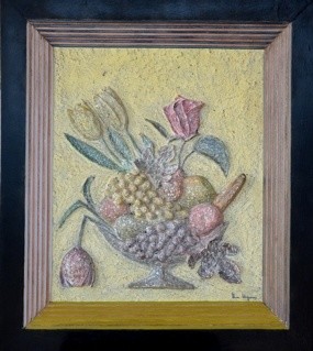 Malerei mit dem Titel "Fiori e Frutta" von Marco Mazzurana, Original-Kunstwerk, Öl