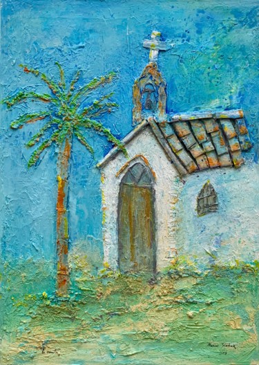 绘画 标题为“la ermita” 由Marcos Sánchez, 原创艺术品, 丙烯