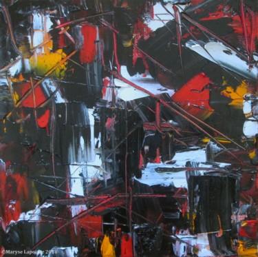 Peinture intitulée "Chaos-et-Lumière (c…" par Maryse Lapointe, Œuvre d'art originale, Huile