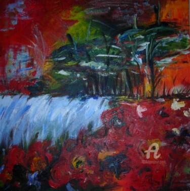 Ζωγραφική με τίτλο "cascade" από Maria Valverde, Αυθεντικά έργα τέχνης