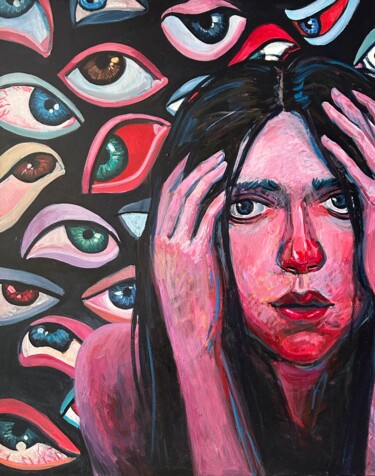 Pintura titulada "Око" por Mariam Gevorgan, Obra de arte original, Acrílico