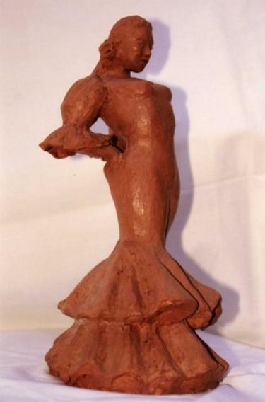 Sculpture intitulée "Défi gitan" par Marian Cobos, Œuvre d'art originale