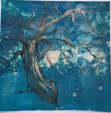 Peinture intitulée "Un rêve" par Marianne Bouvet, Œuvre d'art originale, Aquarelle