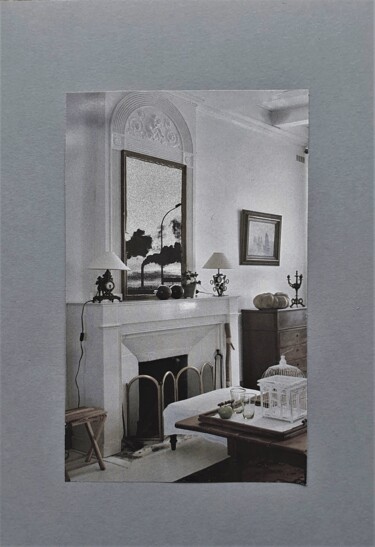 "salon 1" başlıklı Kolaj Marianne Camus tarafından, Orijinal sanat, Kolaj
