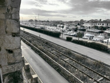 Fotografia intitulada "Le port d'Aigues Mo…" por Marie Dubois, Obras de arte originais, Fotografia digital