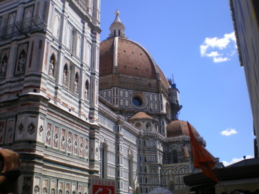 Fotografie getiteld "Florence Duomo" door Marie-José Longuet, Origineel Kunstwerk, Digitale fotografie