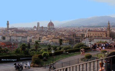 Fotografia intitulada "Florence" por Marie-José Longuet, Obras de arte originais