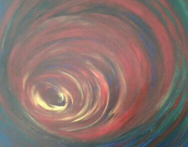 Peinture intitulée "spirale-1-09.jpg" par Marie Martine, Œuvre d'art originale, Huile