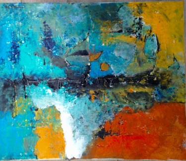 Peinture intitulée "Ocean" par Marie Rouach, Œuvre d'art originale
