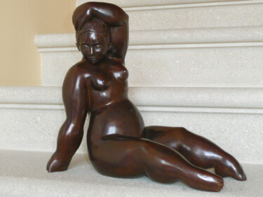 Scultura intitolato "Anna" da Marie Saksik, Opera d'arte originale, Bronzo