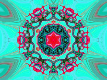 「Kaleidoskop in Past…」というタイトルのデジタルアーツ Marie T.によって, オリジナルのアートワーク, デジタル