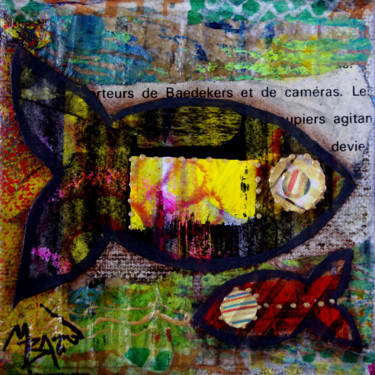 "La Criée N°271" başlıklı Tablo Marie Bazin tarafından, Orijinal sanat, Akrilik