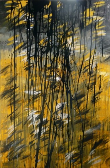 Peinture intitulée "Forêt vierge IV" par Marie Edmée Séguin, Œuvre d'art originale
