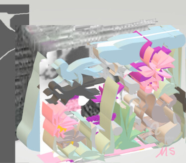 Arte digitale intitolato "Digital Arts Figura…" da Marija Sviličić, Opera d'arte originale, Modellazione 3D